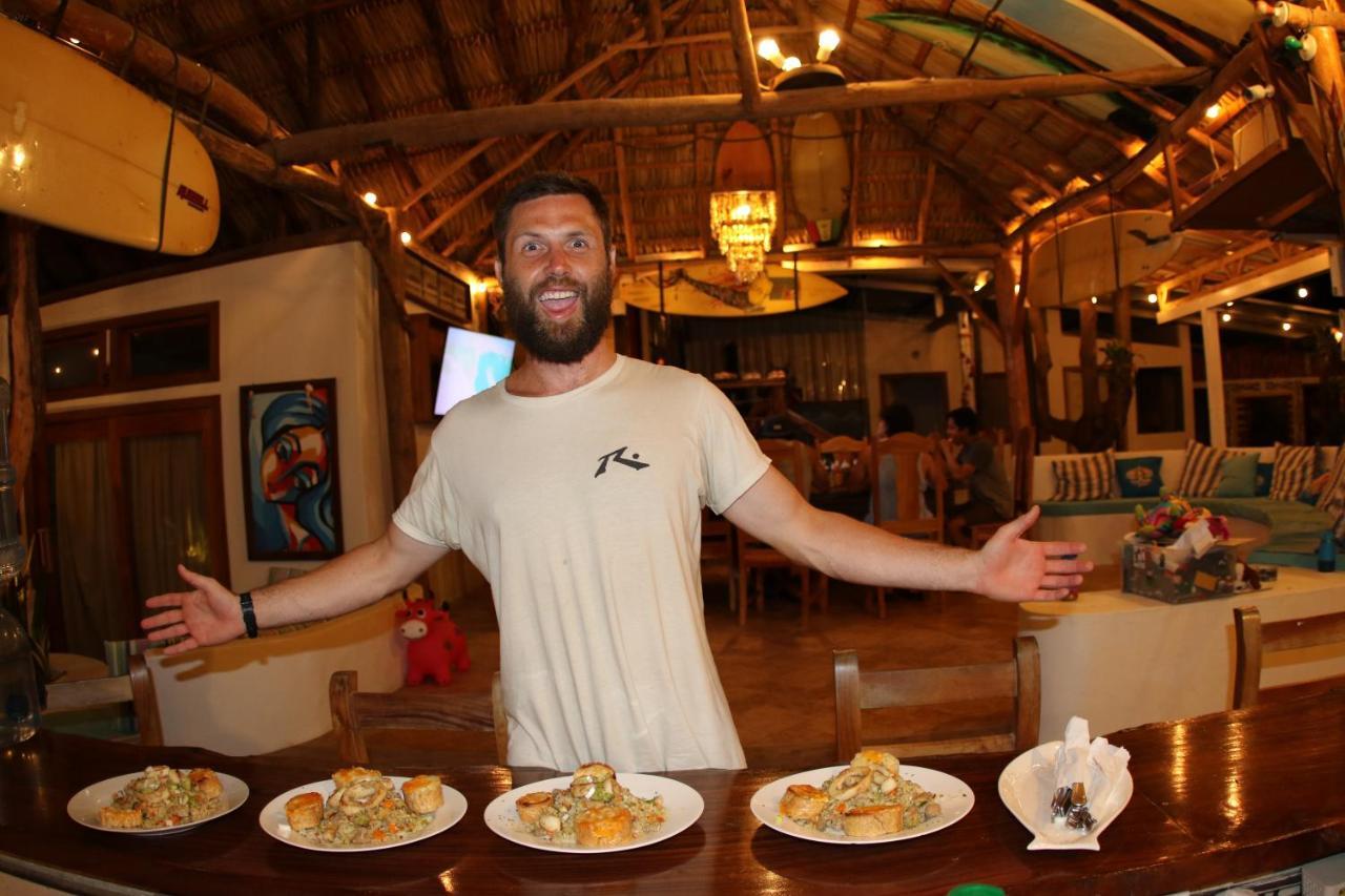 Sirena Surf Lodge Miramar Nicaragua מראה חיצוני תמונה