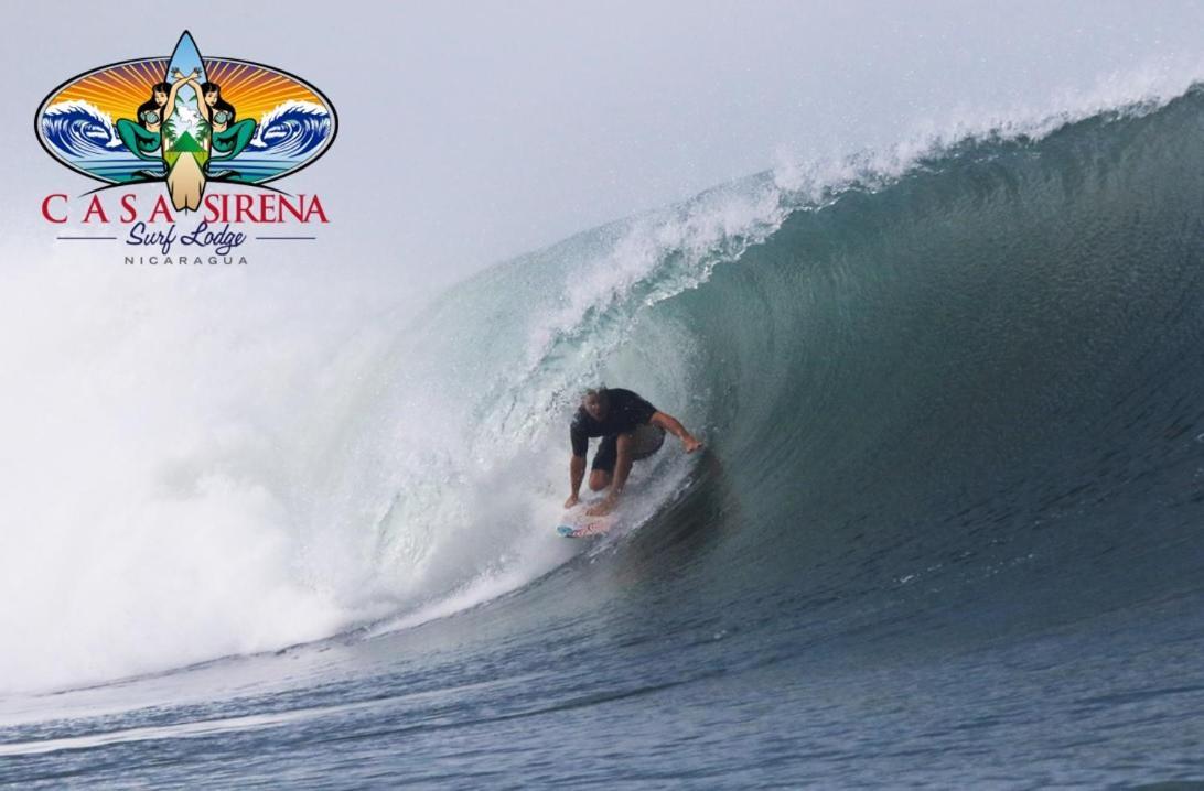 Sirena Surf Lodge Miramar Nicaragua מראה חיצוני תמונה