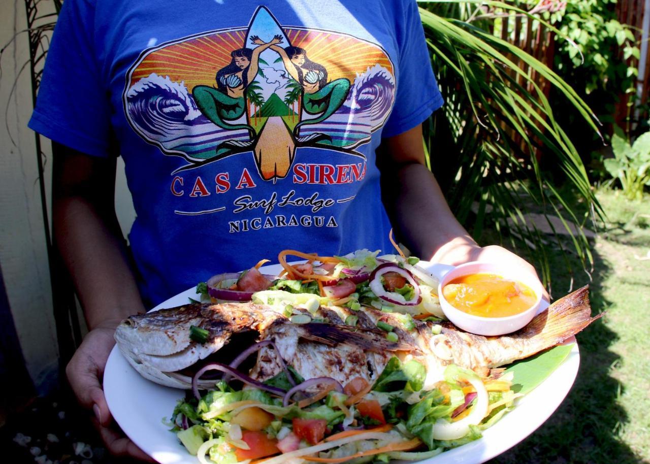Sirena Surf Lodge Miramar Nicaragua מראה חיצוני תמונה